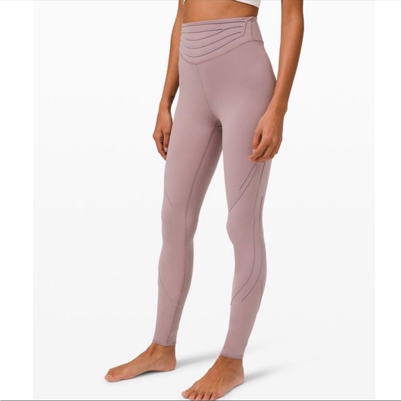 Lululemon leggings Get In Line SHR 28” Everlux - Picture 1 of 6